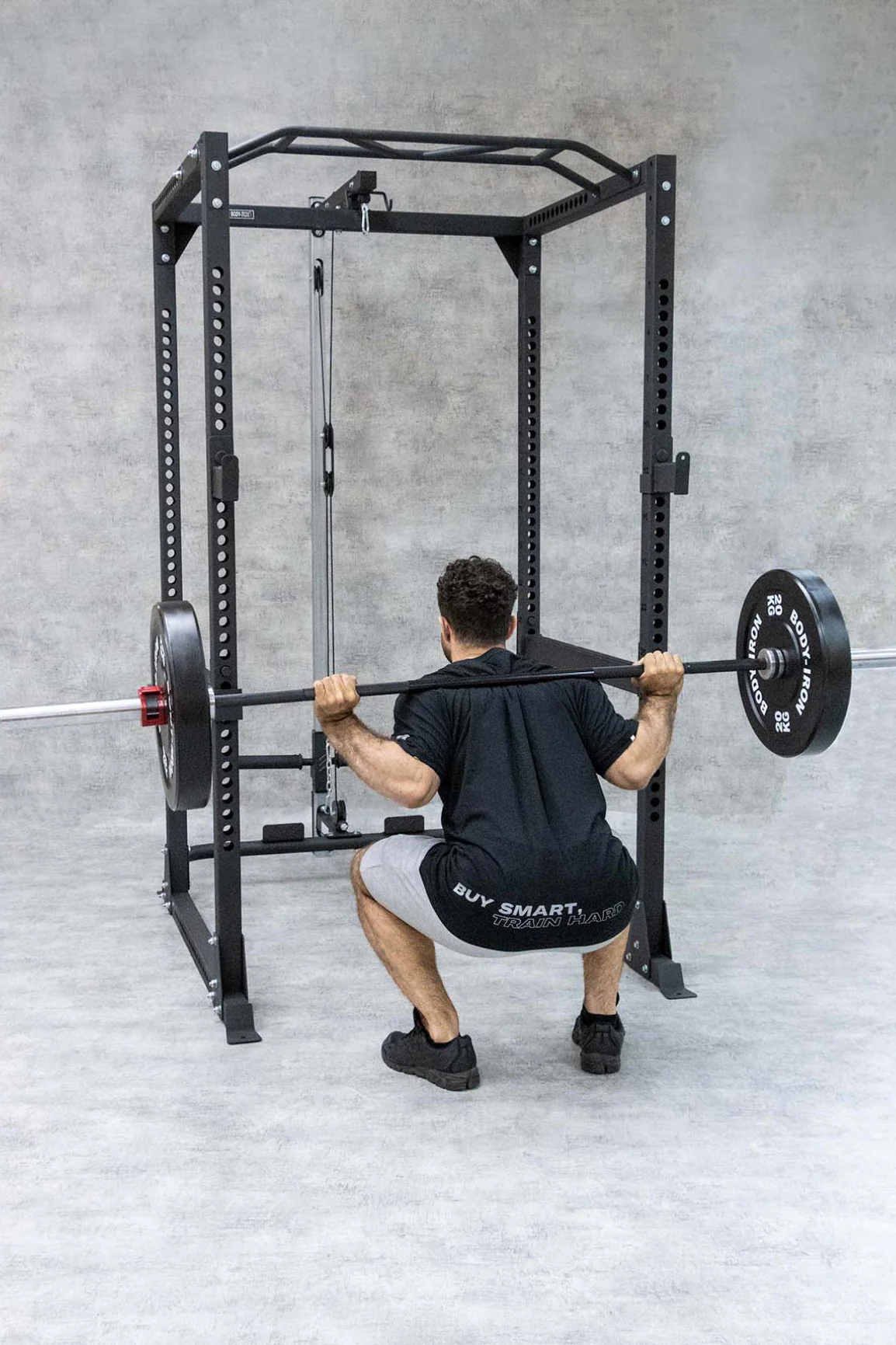 100kg Black Pro Bumper Plate Set - Image 11