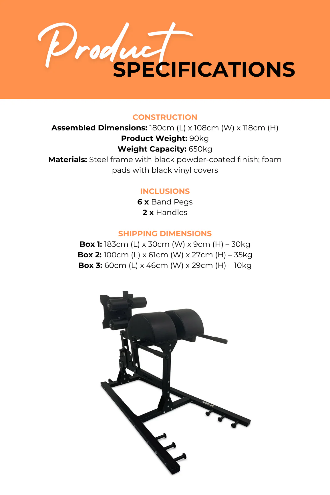 BodyIron® Commercial Glute Ham Developer GHD Pro - Image 4