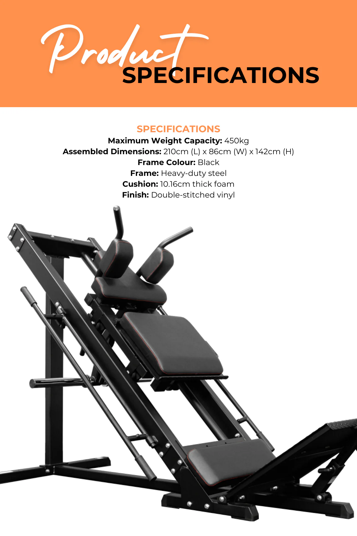BodyIron® Leg Press & Hack Squat - Image 4