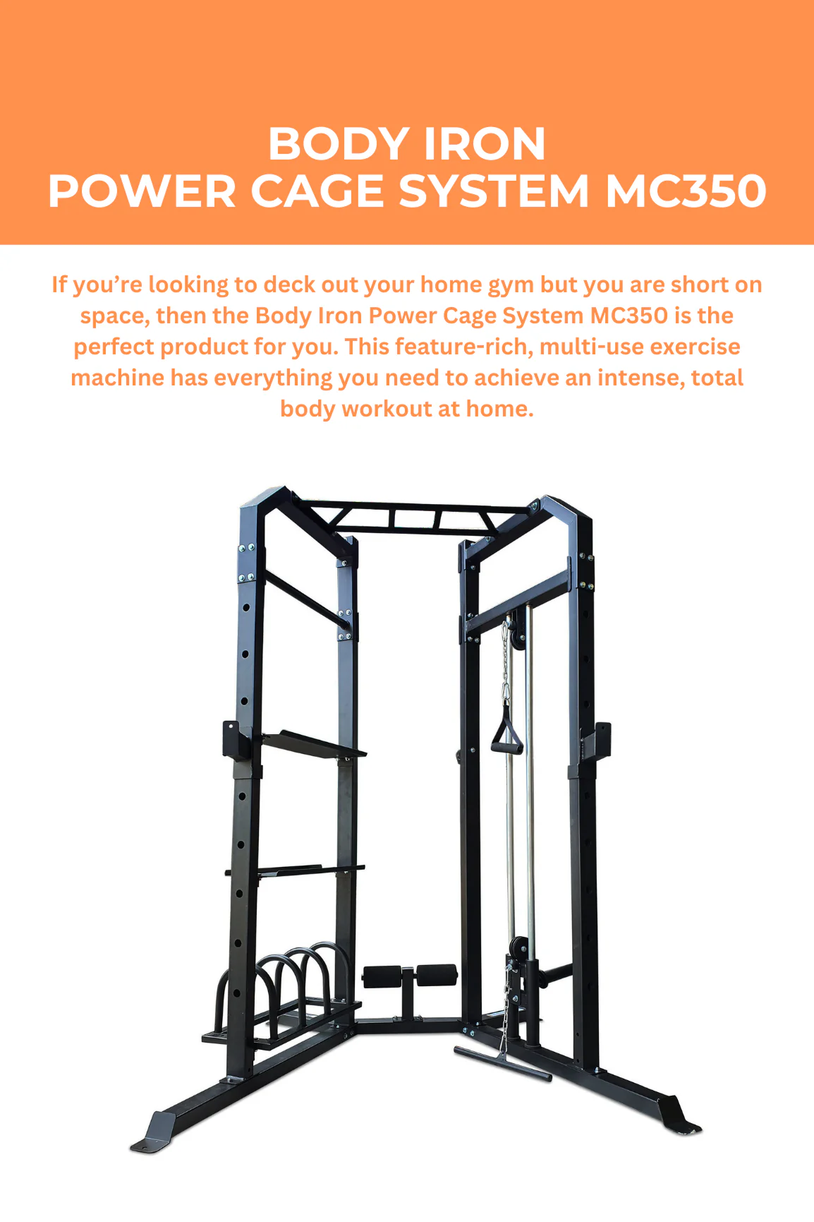 BodyIron® Power Cage System MC350 - Image 2