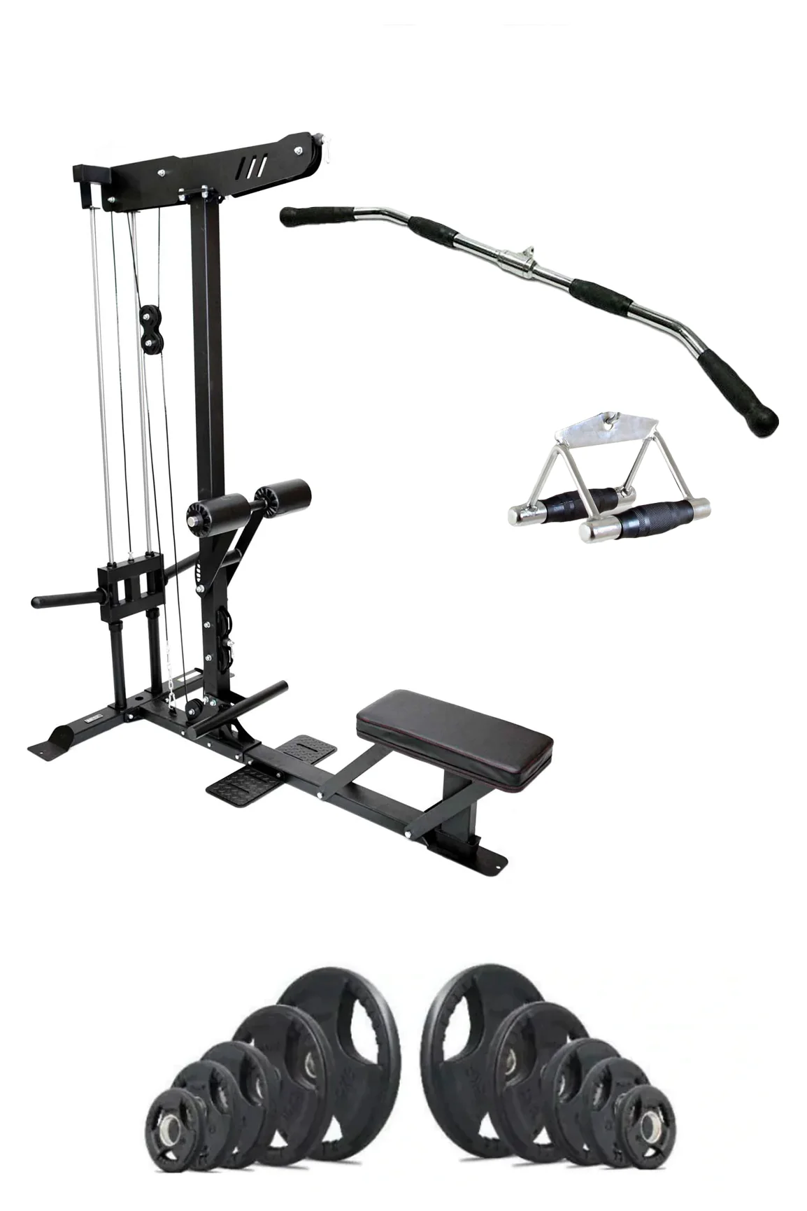 Commercial Lat Pull Down / Low Row Package - Image 2