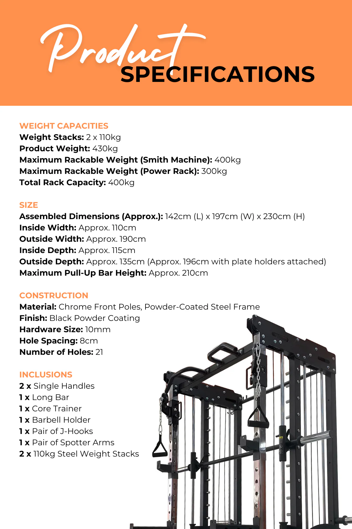 BodyIron® All-In-One Functional Trainer FT750 - Image 4