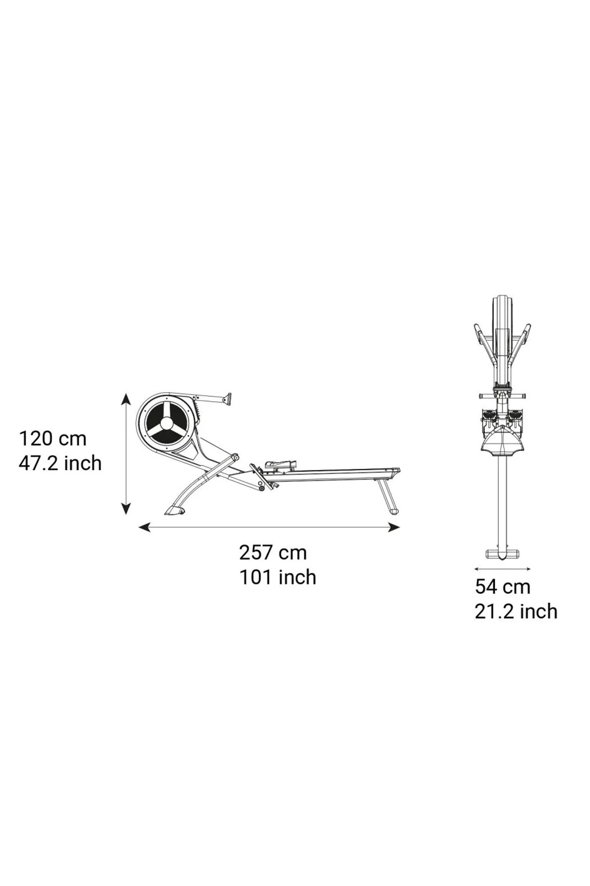 Impetus Commercial Air Mag Rower KIA6800AM - Image 14
