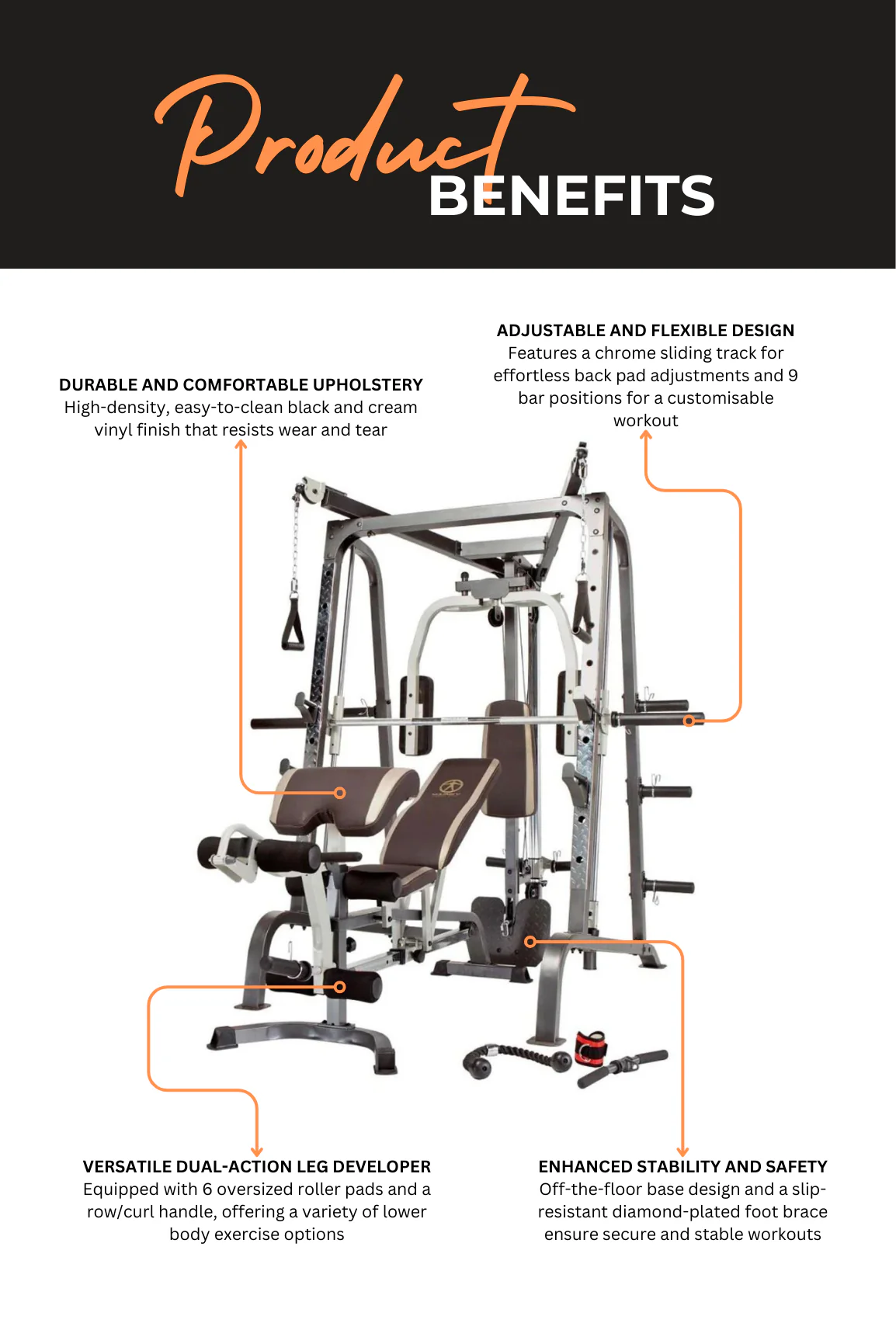 Marcy Smith Machine Cage MD-9010G - Image 3