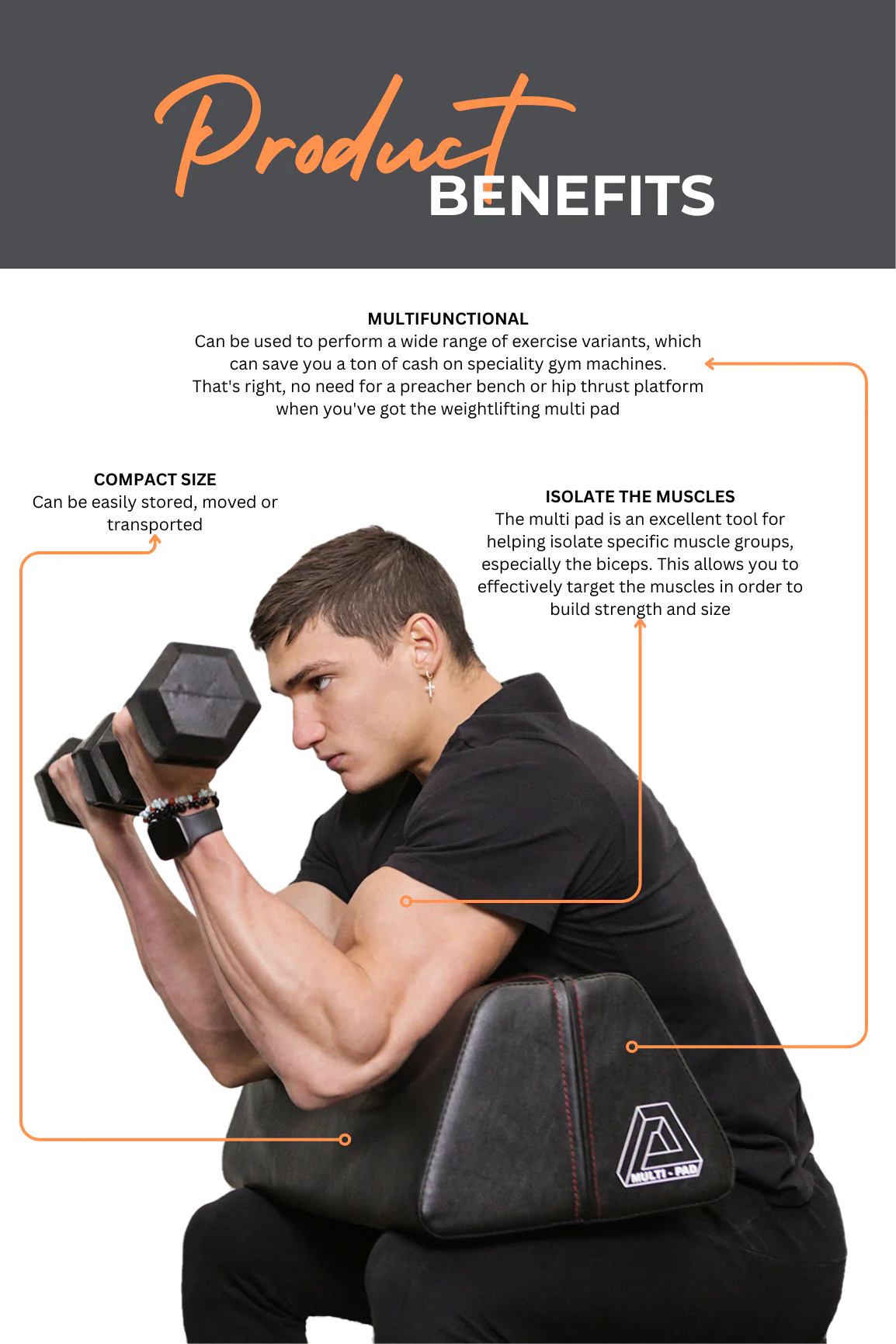 Next Fitness Weightlifting Multi Pad - Image 3