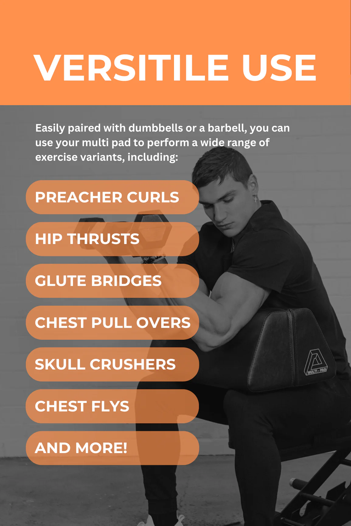 Next Fitness Weightlifting Multi Pad - Image 4